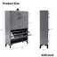 Armoire à chaussures grise - 2 tiroirs rabattables, peu encombrants et pratiques-847388-847389