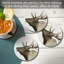 Ensemble de 4 sous-verres Elk