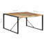 Dezi Dining Table 140x140x75 cm Solid Wood-61751147-92631519