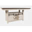 Ensemble de salle à manger à hauteur de comptoir en bois massif avec buffet Hebden-60698800