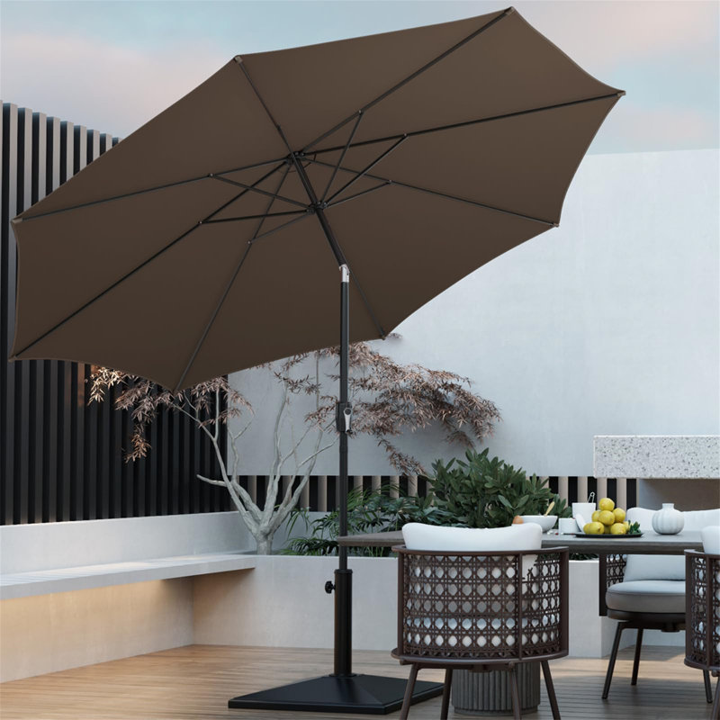 Carlisia Tilt Market Parasol with Crank Lift