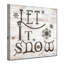 Reproduction d’art sur toile tendue "Let It Snow" par Olivia-693294488