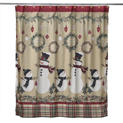 Wayfair | Christmas Shower Curtains You'll Love in 2024