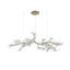 Lustre 30 branches en bronze éclectique Eclectic