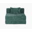 Convertible Compression Floor Sofa Bed With Fixed - Shape Frame, Single Seater Boneless Modular Sectional, No Assembly Needed, Ideal For Multiple Spaces-484095511
