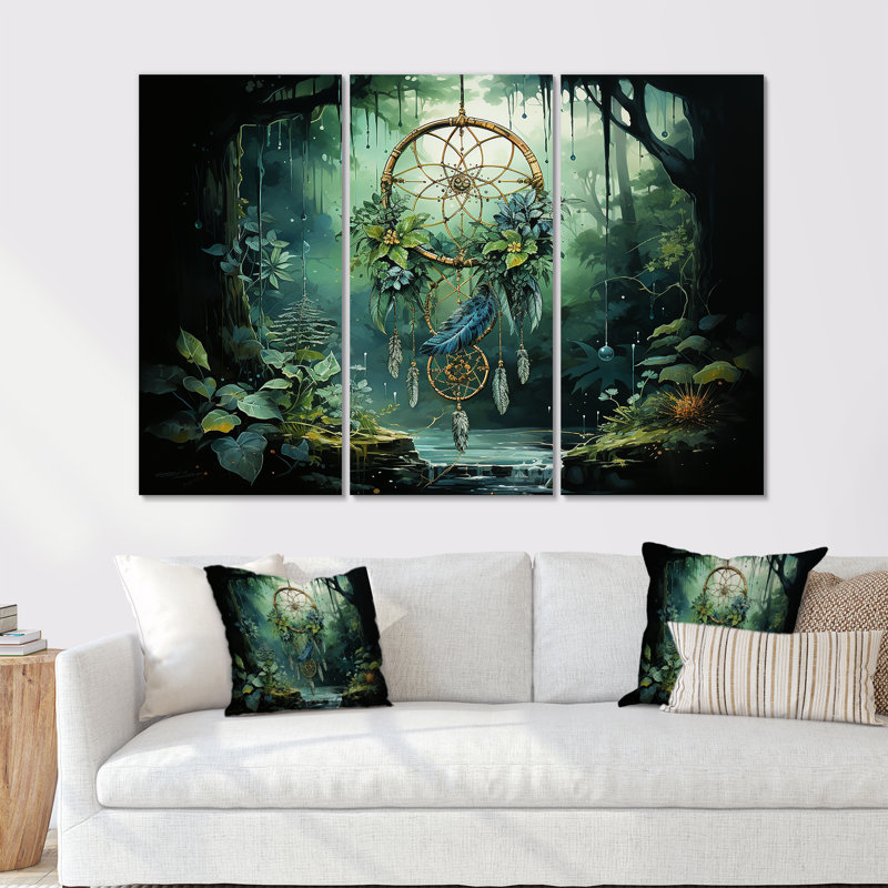 Ensemble de salon Dreamcatchers Gaze - Dream Catcher, H 40 po x l 60 po x P 1 po