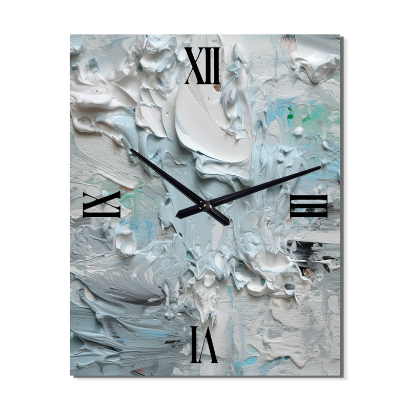 Anest - Abstract Painting Wall Clock, Small