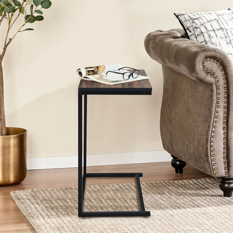 Table de bout Louella C Table, Dark Brown