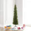 Durham Pole Pine Artificial Christmas Tree-914747107-913737205