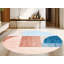 Damariscotta Vinyl Machine Printed Area Rug-1626031124