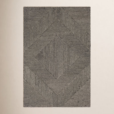 Peeta Hand-Tufted Geometric Rug