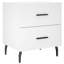 Manwi 40cm W Iron Bedside Table-1124794551