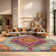 Felty Oriental Light Gray Area Rug