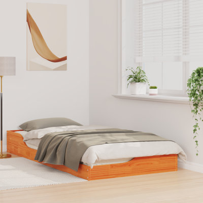 Solid Wood Bed