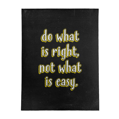 Quotes Chenille Indoor Rug