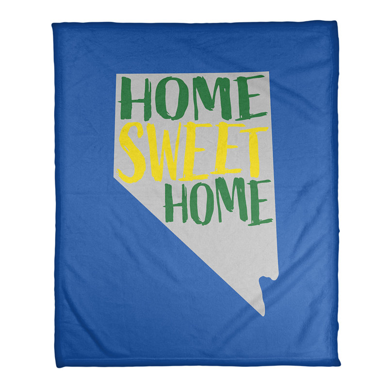 Jeté polaire nevada doux, l 52,5 po x L 62,5 po, Couleurs du drapeau d'État
