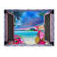 «Tropical Window to Paradise VII», reproduction d'impression sur toile tendue-31105847
