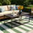 Rectangular Outdoor Dining Table with Aluminum Frame - Weather-Resistant Patio Table-606632693