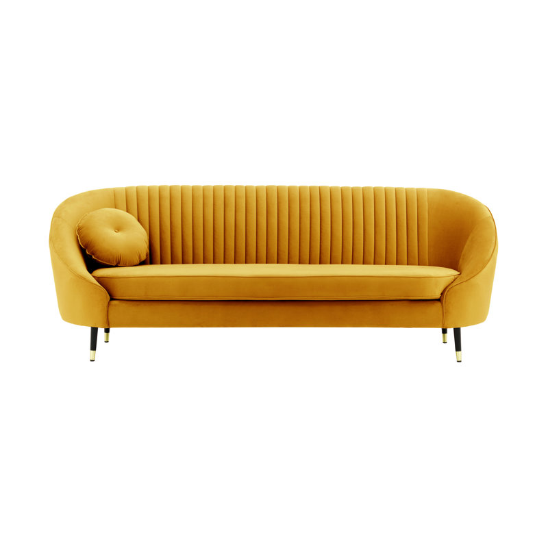 Rubio 3 Seater Sofa, Mustard Yellow