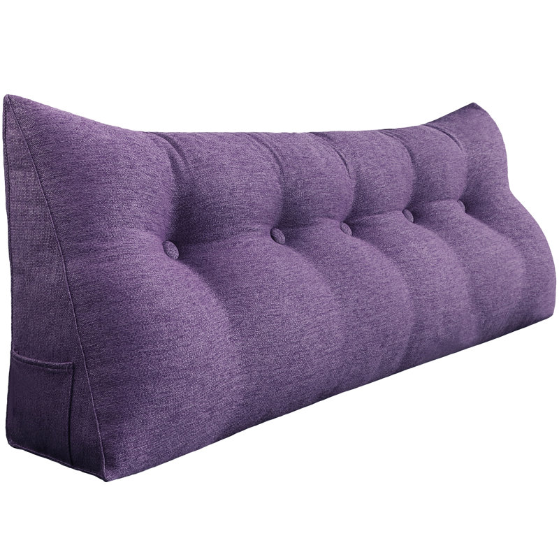 Cushion, Grey Lilac, 50cm H x 160cm W