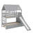 Twin Over Twin Bunk Bed With Trundle-2091592626
