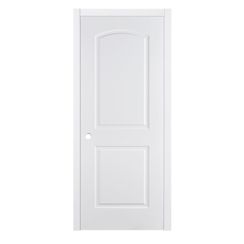 Porte intérieure traditionnelle laminée 2 panneaux, 18 po x 80 po