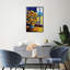 Fenêtre, tournesols II - Impression sur toile-80844265-80844271
