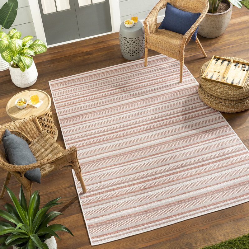 Outdoor Rug – Durable, Weather Resistant & Easy to Clean Garden Patio Area Rug, Rectangle 160 x 230 cm