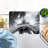 Eiffel Tower Landscape Glass Board Featuring Parisian Scenery for Serving and Cutting-114446797