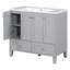 Meuble-lavabo simple 36,01 avec comptoir-488010454