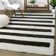 Alishba Performance Striped Indoor Rug