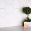 Carreau de porcelaine Hexitile 7 po x 8 po