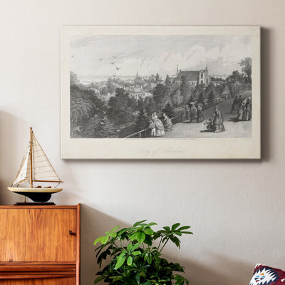 City of Cleveland - reproduction sur toile tendue