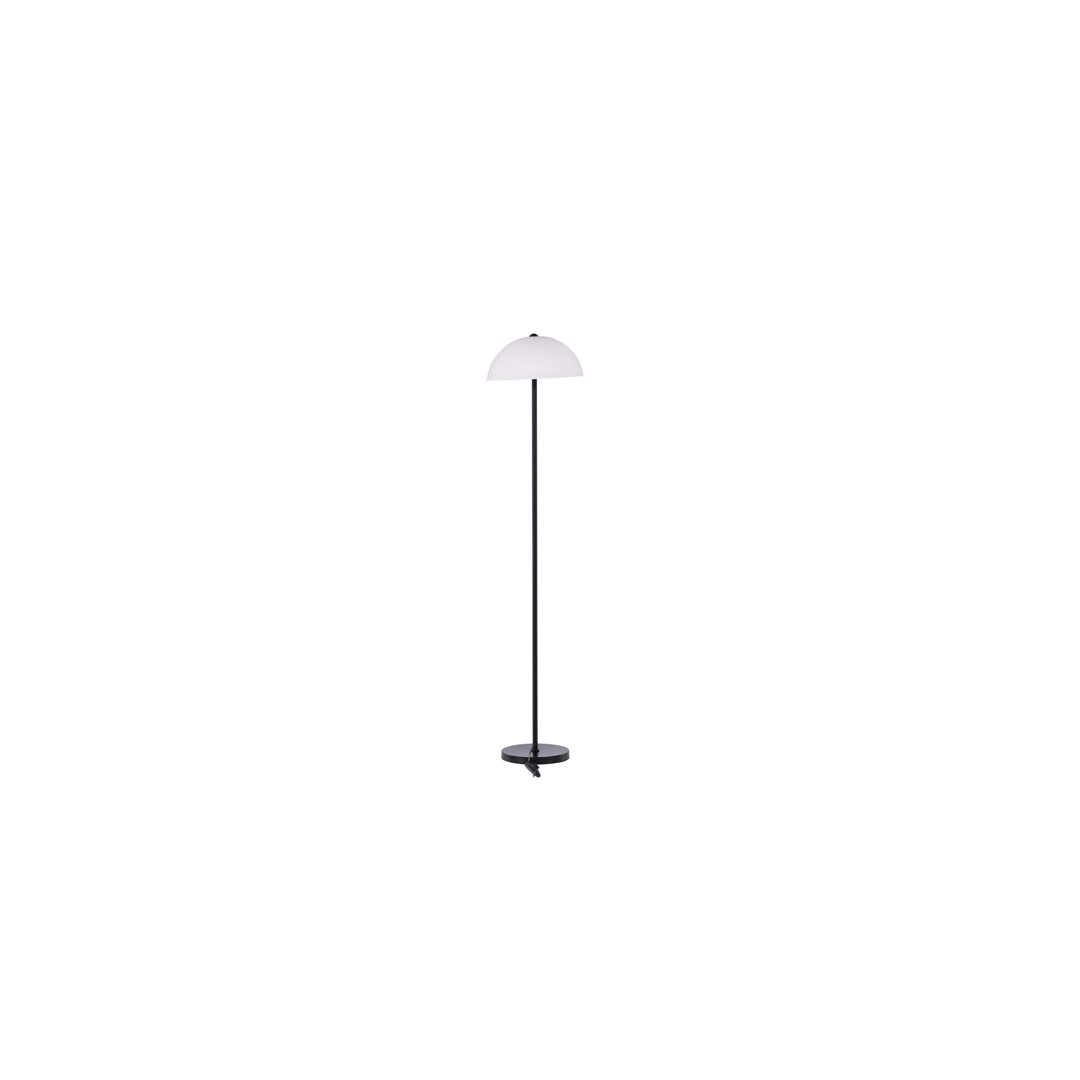 155 cm Stehlampe Weiß/Schwarz