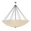 Luminaire suspendu simple en forme d'urne / bol 16 lumières Nashrah