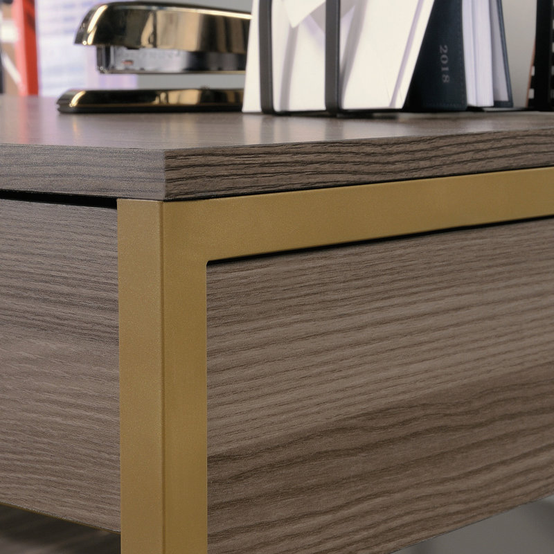 Bureau en L, finition