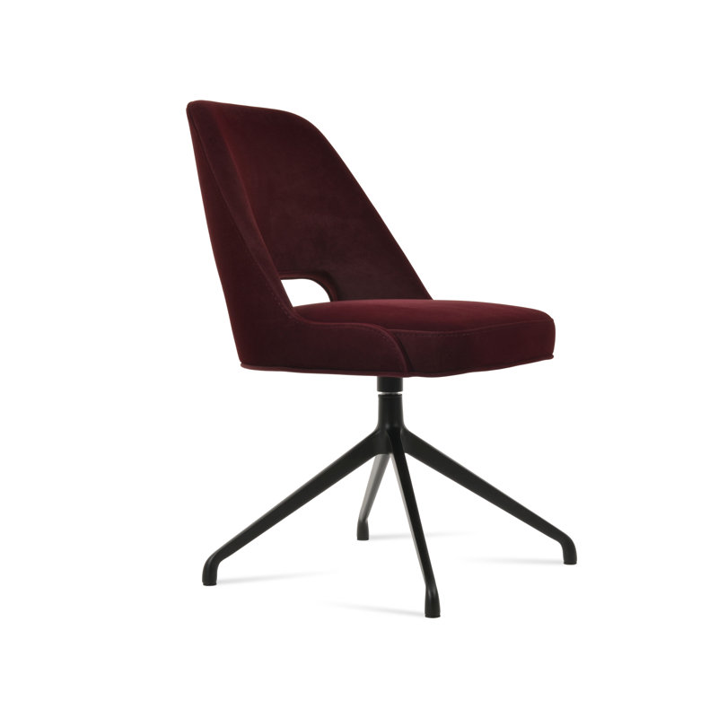 Chaise de salle à manger Marash Spider, Noir
