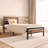Platform Bed Frame with Rustic Vintage Wood Headboard, Strong Metal Slats Support, No Box Spring Needed-363797094