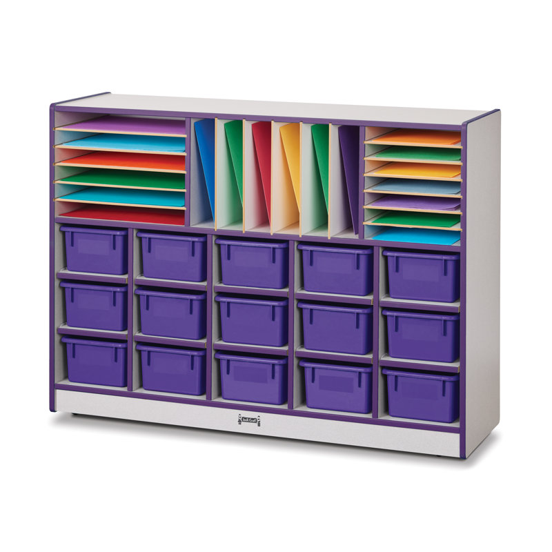 Unité mobile Rainbow Accents®, Mauve, Oui