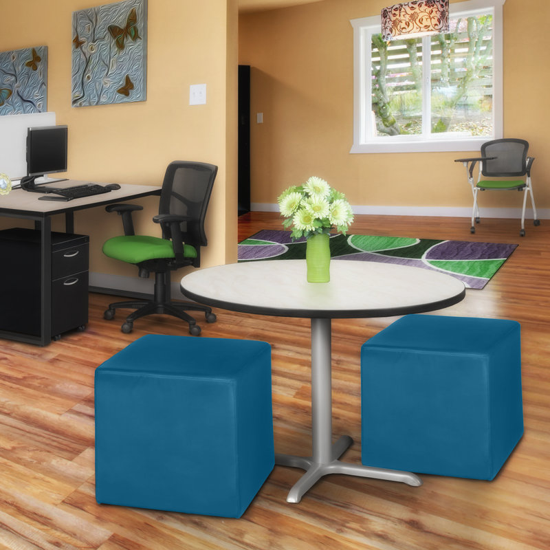 Regency Jean Square Stool Ottoman