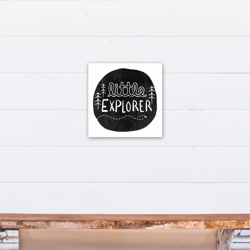 Art sur toile little explorer Manawa, Toile tendue, H 12 po x l 12 po x P 1,25 po
