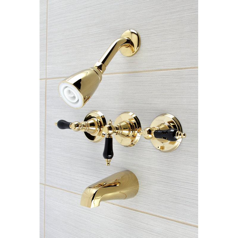 Robinet de douche en laiton Duchess, Laiton poli
