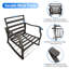 Chaise de patio avec coussins Cahanding