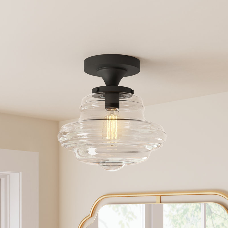 Marah 1-Light Ceiling Light in Oil Rubbed Bronze, Oil Rubbed Bronze
