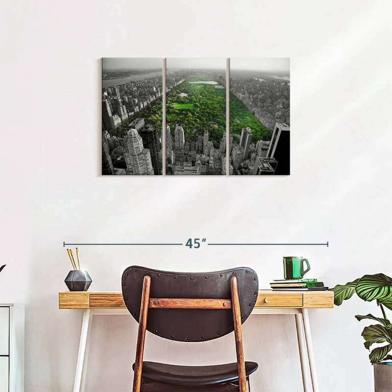 Impression sur toile Central Park Pop, H 33 po x l 20 po x P 1,25 po