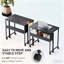 Bureau pliable avec sac de rangement, bureau d'ordinateur pliable, pour petits espaces, bureau à domicile-1504291298