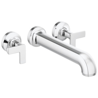 Kintsu® Two Handle Wall Mount Tub Filler