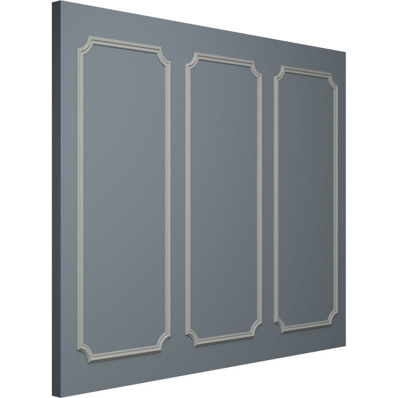 Ensemble de moulure de panneau Seville, L 28 po x H 72 po, Triple