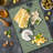 Ambesonne Geometric Cutting Board Large Size Patchwork Art Rhombus Multicolor