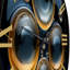 Horloge murale en métal-93393817